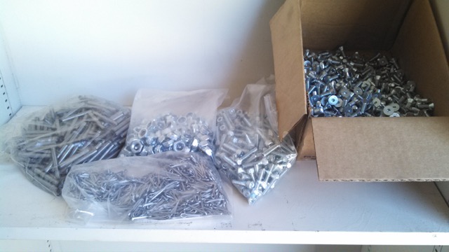 Bolts,Nuts & pin locks